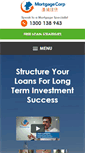 Mobile Screenshot of mortgagecorp.com.au